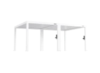 FlexPatio POWER+ PRO Gen 2 Motorized Pergola 13' x 23' White - 6063-T5 Aluminum, 165 MPH Wind, 50 PSF Snow(m-2)