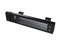 Flexpatio Electric Heater 1500W Infrared Outdoor Heater for FlexPatio POWER+ Pergola - Black, IP65/IP67(m-2)