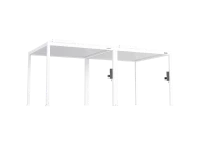 FlexPatio POWER+ Gen 2 Motorized Pergola — Louvered Motorized Roof, 10'L x 20'W, White, 6063-T5 Aluminum(m-2)