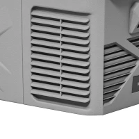 Outsunny 12 Volt Car Refrigerator, 12QT Car Fridge Electric Cooler, 12/24V DC and 110-240V AC, -4℉~68℉, Portable Refrigerator(m-10)