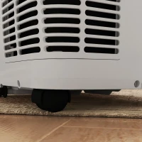HOMCOM 14000 BTU 5-in-1 Portable Air Conditioner with Cool, Heat, Dehumidifier, Fan, Sleep, WiFi Voice Control, White(m-11)
