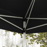 Outsunny 13' x 13' Pop Up Canopy Tent with Height Adjustable, Carry Bag for Outdoor, Garden, Patio, Gray(m-8)