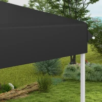 Outsunny 13' x 13' Pop Up Canopy Tent with Height Adjustable, Carry Bag for Outdoor, Garden, Patio, Gray(m-9)