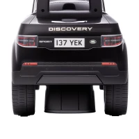 Qaba Licensed Land Rover Ride on Push Car with Anti-Tip Device, Under-Seat Storage, Horn, Engine Sounds for 18-36 M, Black(m-11)