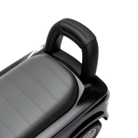 Qaba Licensed Land Rover Ride on Push Car with Anti-Tip Device, Under-Seat Storage, Horn, Engine Sounds for 18-36 M, Black(m-9)