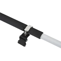 Outsunny Pressure Washer Extension Wand, 18ft High Power Telescoping Pressure Washer Wand with 3/8 Inch Quick Connection, 2 Spray Nozzle Tips, 2 Wand Pivoting Couplers, Support Belt, 4000 PSI(m-8)
