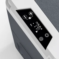 Outsunny 12 Volt Car Refrigerator, 26QT Car Fridge with App Control, 12/24V DC and 100-240V AC, -4℉-68℉, Travel Camping(m-10)
