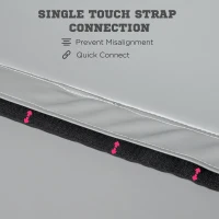 Soozier Pole Dance Mat, 2"T x 5'W Folding Pole Crash Mat for Home, Lightweight and Foldable, Gray(m-5)
