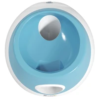 PawHut Automatic Dog Ball Launcher with 5 ETPU Balls 2.3", 3 Distance Settings 20ft, 33ft, 46ft, Blue(m-9)