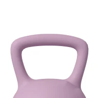 Soozier 18 lb Soft Kettlebell, Sand Filled Weight w/ Grip Handle, Kettlebell Weight for Full Body Workout, Purple(m-8)