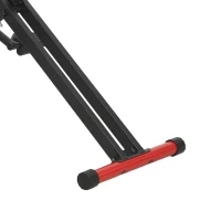 Soozier Foldable Squat Machine for Home Gym, Glute Workout Equipment for Arm, Leg and Glute Training, Red(m-10)