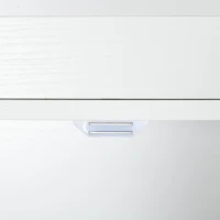 HOMCOM 72.5" Freestanding Kitchen Pantry Cabinet with 4 Doors, White(m-9)