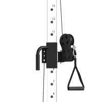 Soozier Multifunctional Home Gym Machine with Pull Up Bar, 15-Position Adjustable Strength Training Workout Station(m-9)