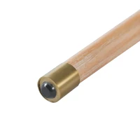 Counter Height Bar Stool Set of 2 with Rubberwood Construction, Modern Bar Chairs with Padded Upholstered Seat, 20'' L x 22.5'' W x 38'' H, Natural(m-15)