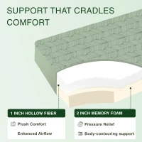 Comfortable Wheat Dream Futon Mattress with High-Density Foam, Breathable Floor Sleeping Pad for Bedrooms, 80" L x 78" W x 2.5" H, Oliver Green(m-4)