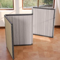 Resilient Jute Tatami Mat with Breathable Coconut Fiber, Moisture-Proof Sleeping Pad for Bedrooms, 99L x 203W x 2H cm, Gray(m-7)