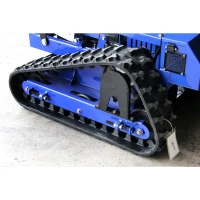 7.5-HP 225cc Gasoline RC Lawn Mower with EPA Engine, Industrial Grass Cutter for Steep Slopes, 36.22 " L x 36.22" W x 18.11" H, Antique Blue(m-18)