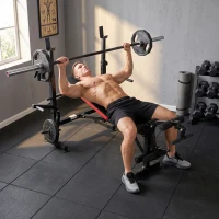 Soozier Adjustable Weight Bench for Weight Lifting and Strength Training(m-8)