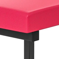 HOMCOM Rolling Mechanic Stool, 300 LBS Capacity Garage Stool with 2" Wheels, 360° Swivel Creeper Seat for Home Car Auto(m-11)