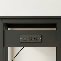 PawHut 20-29 Gallon Fish Tank Stand Aquarium Stand 330 LBS Capacity for Home, Office, 30.7" x 15.7" x 31.9", Black(m-12)