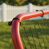 Soozier Soccer Rebounder Net, 3.5 x 3ft Easy Setup Bounce Back Net with 5 Adjustable Angles(m-12)