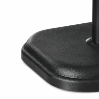 Outsunny Patio Umbrella Base, 24 lb Heavy Duty Concrete Umbrella Stand, Market Table Umbrella Base Holder for Outdoor, Black(m-9)