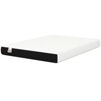 HOMCOM Full Mattress 8 Inch Memory Foam Mattress in a Box, Pressure Relief & Lumbar Support, CertiPUR-US Certified, Medium Firm(m-2)