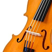 HOMCOM 4/4 Full Size Violin, Wood Acoustic Violin Set for Beginners, Adults, with Case, Rosin, Shoulder Rest, Brown(m-9)