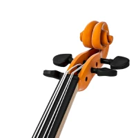 HOMCOM 4/4 Full Size Violin, Wood Acoustic Violin Set for Beginners, Adults, with Case, Rosin, Shoulder Rest, Brown(m-10)