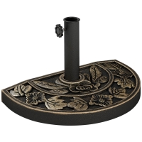 Umbrella Base 19.75" x 12.25" x 12.5" Bronze