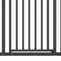 PawHut Baby Gate, 30"-32", 33"-35", 35"-37", 38"-40"W Pet Gate with Auto-Close, Two-Way Open, Pressure Mounted(m-11)