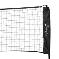 Soozier All-in-1 Badminton Set, Height Adjustable for Pickleball, Volleyball, Badminton, Backyard, Beach, Driveway Game(m-8)