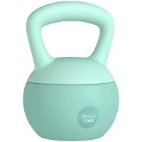 Soozier 26 lb Soft Kettlebell, Sand Filled Weight w/ Grip Handle, Kettlebell Weight for Full Body Workout, Green(m-9)