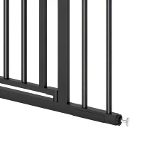 PawHut Baby Gate, 30"-32", 33"-35", 35"-37", 38"-40"W Pet Gate with Auto-Close, Two-Way Open, Pressure Mounted(m-9)