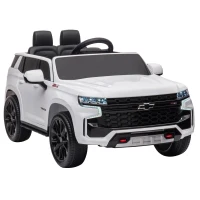 Aosom Electric Ride on Car 12V Kids Ride-on Toy, White(m-16)