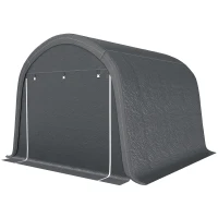 Outsunny 10' x 10' Outdoor Storage Tent, Heavy Duty and Waterproof Portable Shed for Bike, Motorcycle & Garden Tools(m-2)