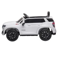 Aosom Electric Ride on Car 12V Kids Ride-on Toy, White(m-13)