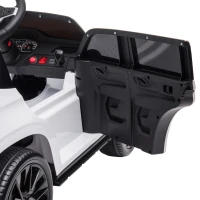 Aosom Electric Ride on Car 12V Kids Ride-on Toy, White(m-19)