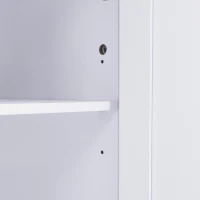 59-inch Double Sink Bathroom Vanity with Built-In Overflow, Transitional Bathroom Cabinet with Soft-Close Doors, 59'' L x 19.5'' W x 34'' H, White(m-12)
