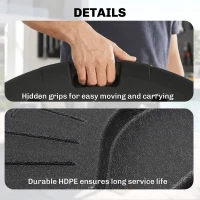 Outsunny Set of 4 Umbrella Base Weights Outdoor Parasol Holder for Cross Base Portable(m-6)