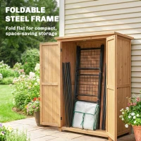 Outsunny Greenhouse for Outdoors, Portable Greenhouse with 6 Shelves, UV-Resistant PE Cover, Roll-Up Door, White(m-5)