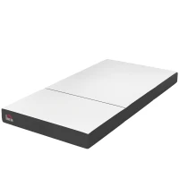 HOMCOM Trifold Mattress, 6 Inch Memory Foam Mattress for Guest, Camping, RV, Travel, Yoga, Made in USA, 75" x 38" x 6"(m-1)