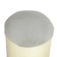 PawHut 30" Tall Cat Scratching Post, 7.9" Large Diameter Scratch Post with Natural Sisal Rope and Stable Base(m-10)