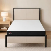 HOMCOM Trifold Mattress, 6 Inch Memory Foam Mattress for Guest, Camping, RV, Travel, Yoga, Made in USA, 75" x 54" x 6"(m-9)