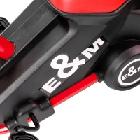 Qaba Kids Tricycle, Toddler Trike with Pedal for Indoor Outdoor Use, 3 Wheel Trike for Ages 18-36 Months Boys Girls, Red(m-11)