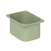 Qaba 3 Layers Toy Storage Organizer Kids Bookshelf Children Toy Storage w/ 6 Plastic Bins, Green(m-11)