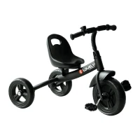 Qaba Kids Tricycle for Children Ages 18+ Months, Indoor Outdoor Toddler Trike for Boy and Girl Birthday(m-2)