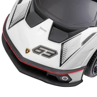Aosom Ride on Push Car, Ride Racer, Foot-to-Floor Walking Sliding Car for Toddler with Under Seat Storage, Horn and Engine Sound, Steering Wheel, Aged 18-36 Months, White(m-8)
