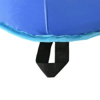 Outsunny 6 in 1 Kids Inflatable Bounce House with Slide, Pool, Climbing Wall, Water Cannon, Basketball Hoop, Football Stand(m-9)