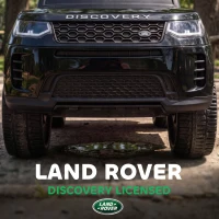 Qaba Land Rover Discovery Licensed 2-in-1 Ride On Push Car with Removable Parent Handle, Under-Seat Storage, Black(m-5)